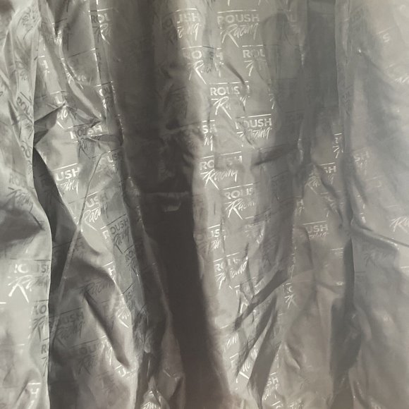 VINTAGE XXL Black Red And Blue Rubbermaid NASCAR Jacket Rousch Racing Exclusive - Picture 10 of 12